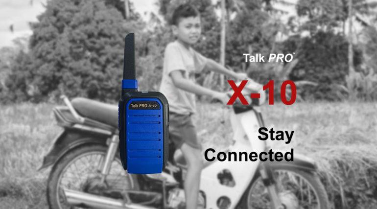 analog walkie-talkie for two-way communication