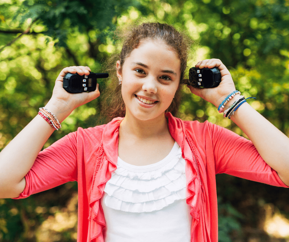 Using talkpro Walkie Talkie in Camping