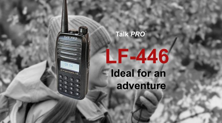 walkie talkie LF446 ideal for an advanture