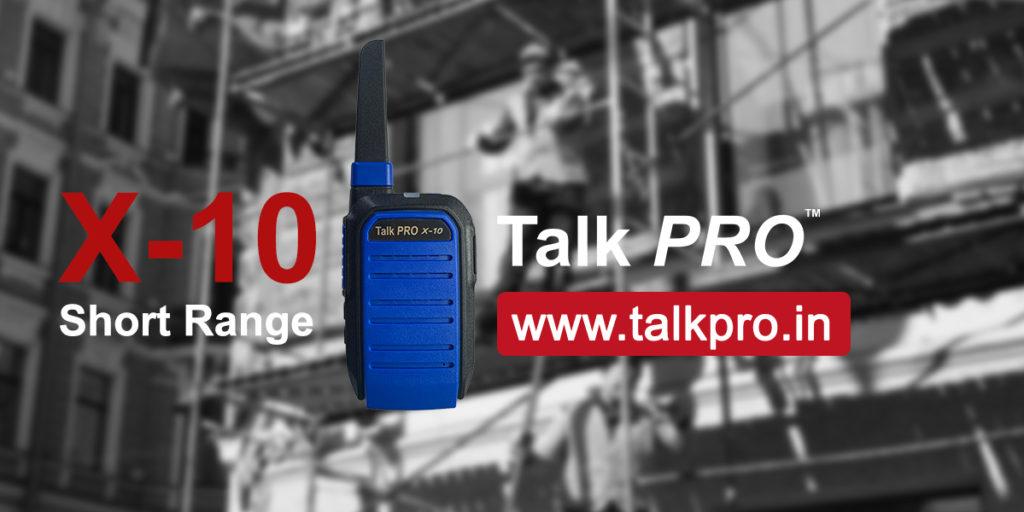 talkpro X -10 Short range walkie talkie