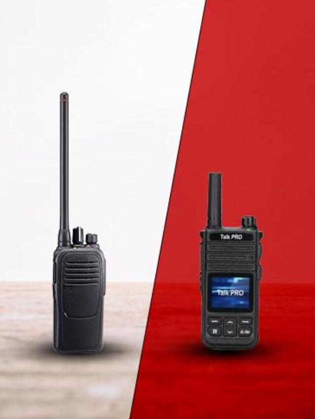 Difference between professional walkie-talkie and amateur walkie-talkie