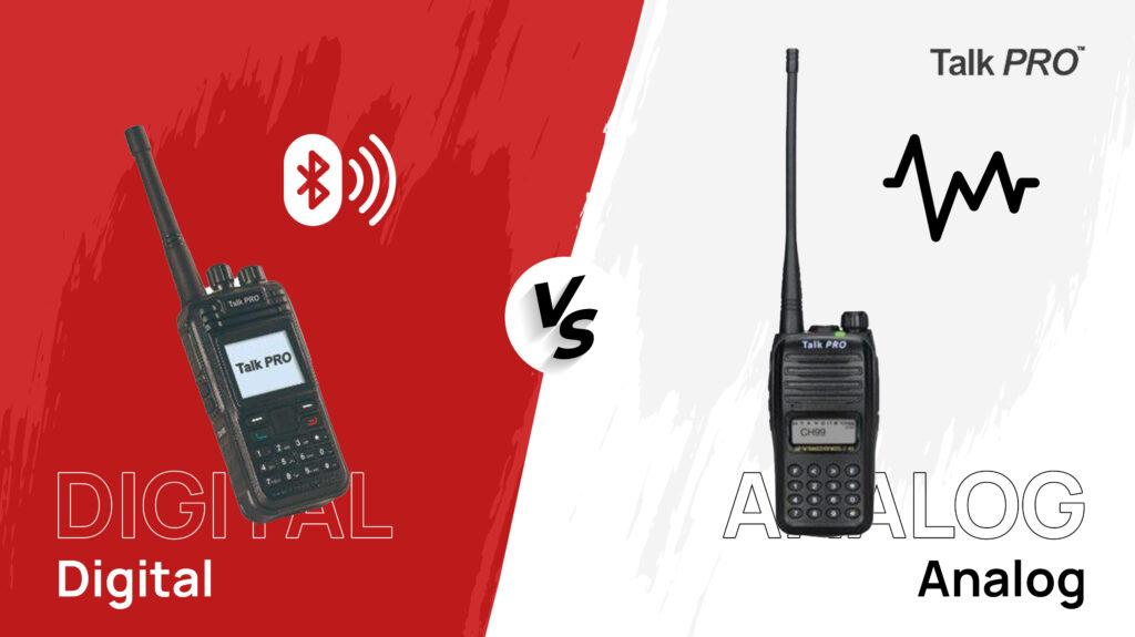 Digital vs Analog Walkie Talkies