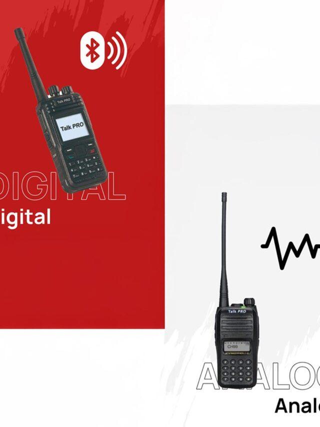 Analog vs digital